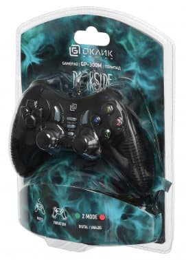 Геймпад Oklick GP-300M, USB, черный