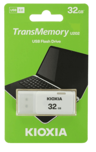 Память USB Flash 32 ГБ KIOXIA U202/ LU202W032GG4