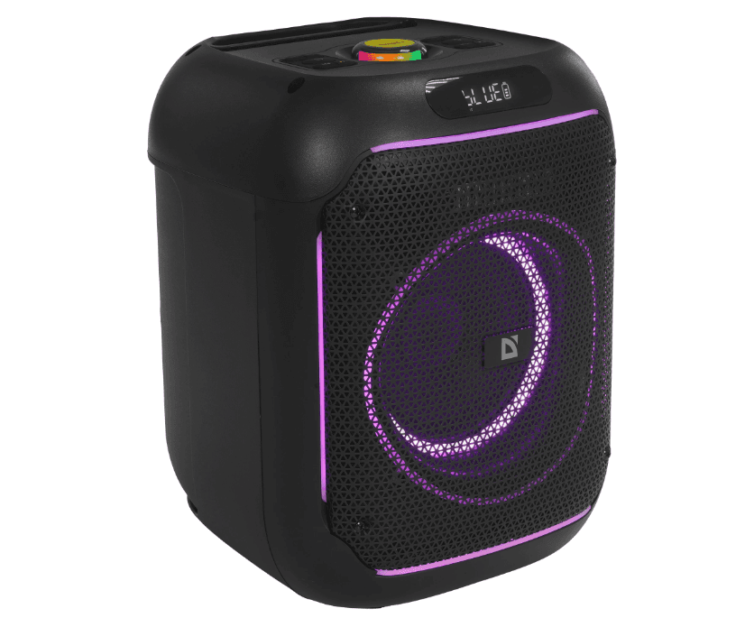 Портативная аудиосистема Defender Boomer 65, черный, Bluetooth, USB, AUX вход, 45 Гц - 18000 Гц, FM, 3600 мА*ч
