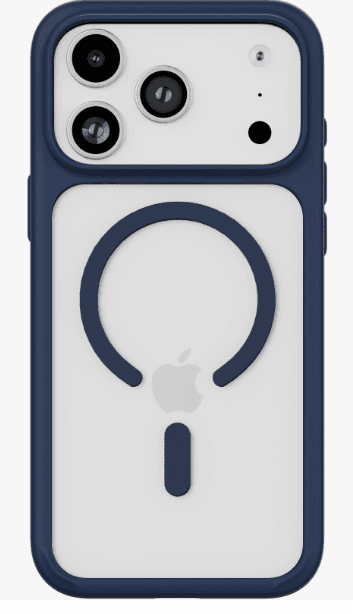 Чехол для Iphone 17 Pro Max, синий, MagSafe