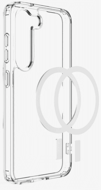 Чехол для Samsung Galaxy S23, прозрачный с MagSafe