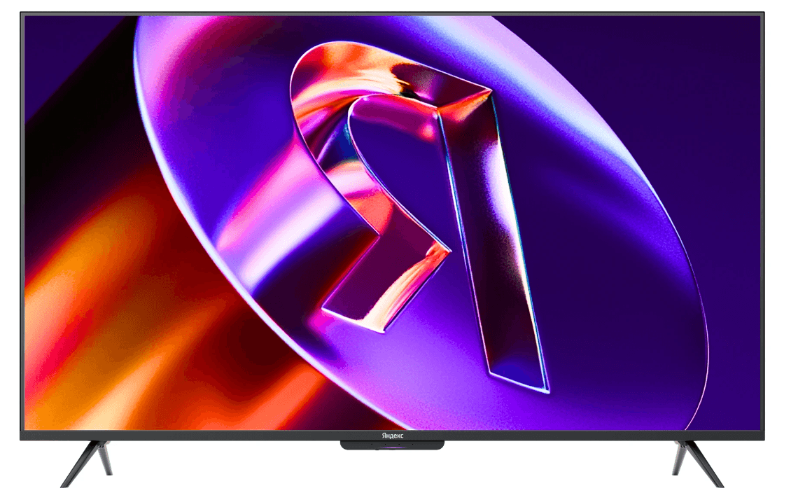 65" (164 см) Телевизор Яндекс ТВ Станция Про MiniLED YNDX-00104 черный, Mini LED, QLED, 4K UltraHD, 3840x2160, Wi-Fi, 120 Гц, YaOS X, HDMI х 3, USB х 2