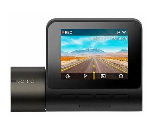 Авто-видеорегистратор 70mai Dash Cam A200, 1920x1080 FullHD, 130°, 60 кадр/с, G-сенсор, Bluetooth, Wi-Fi, ночной режим, до 128 Гб