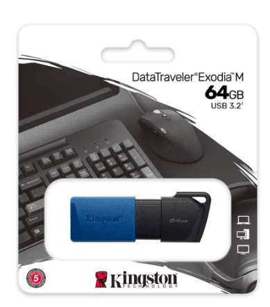 Память USB Flash 64 ГБ Kingston DataTraveler Exodia М [DTXM/64GB]