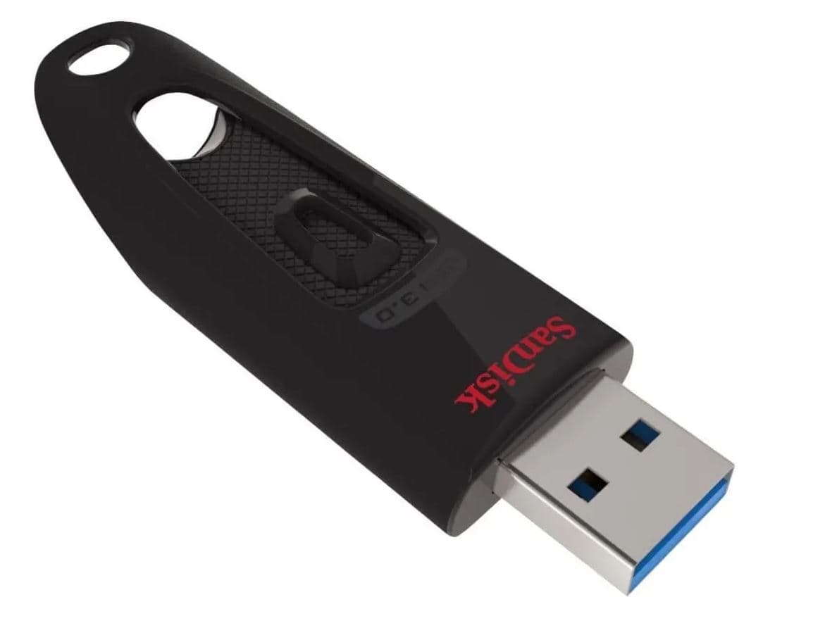 Память USB 3.0 64 GB SanDisk CZ48 Ultra, черный (SDCZ48-064G-U46)