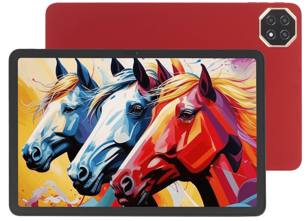 Планшет Teclast T60 (AI Edition) Wi-Fi 128 ГБ красный, Allwinner A733, 8x2 ГГц, 6+4 ГБ/128 ГБ, 12", 2000x1200, LTPS, 90 Гц, 13+0.08 Мп, 8000 мАч. 10 Вт