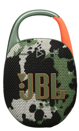 Портативная колонка JBL CLIP 5, камуфляжный, 7 Вт, Bluetooth, 1400 мА*ч, время работы - до 12 ч
