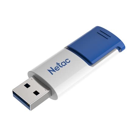 Память USB 3.0 128 GB Netac U182, черно-синий