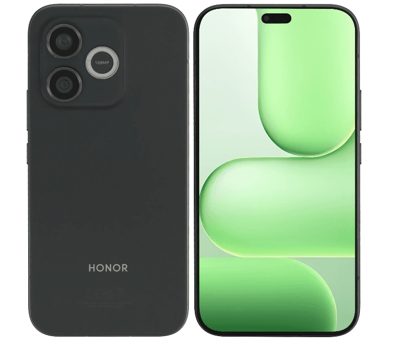 Смартфон HONOR 600 Lite 8/256 ГБ черный, MediaTek Dimensity 7100 Elite, 8 x 2.4 ГГц, 6.6", 2600х1200, AMOLED, 120 Гц, 108+5 Мп, 6520 мА*ч, 45 Вт