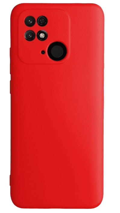Чехол для Xiaomi Redmi 10C, красный
