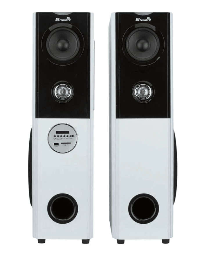 Колонки 2.0 Eltronic 20-82 Home Sound Белый, 100Вт, Bluetooth, USB, SD, AUX