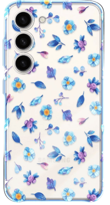 Чехол для Samsung Galaxy S23 Plus, цветы