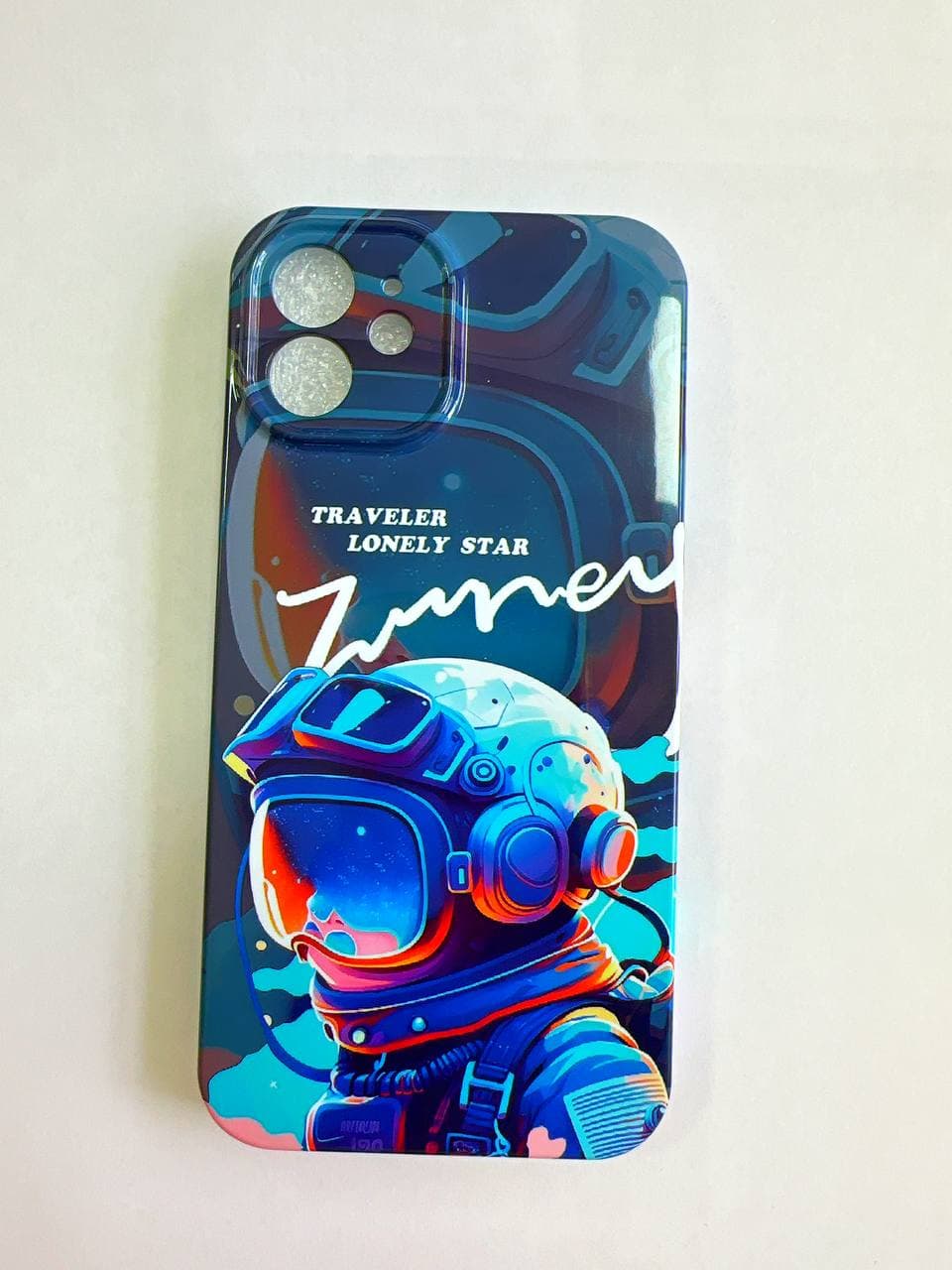 Чехол для iPhone 12, космонафт