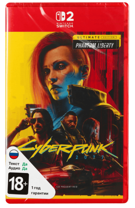 Игра для Ns - Cyberpunk 2077 Ultimate Edition (русская озвучка)