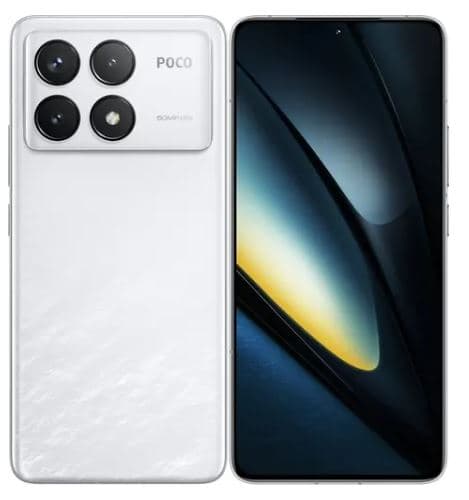 Смартфон POCO F6 Pro 12/512 ГБ белый, Qualcomm Snapdragon 8 Gen 2 - 8x(3.19 ГГц), 12 ГБ, 2 SIM, AMOLED, 6.67", 3200x1440, 120Гц, камера 50+8+2 Мп, NFC, 5G, GPS, 5160 мА*ч, 120 Вт