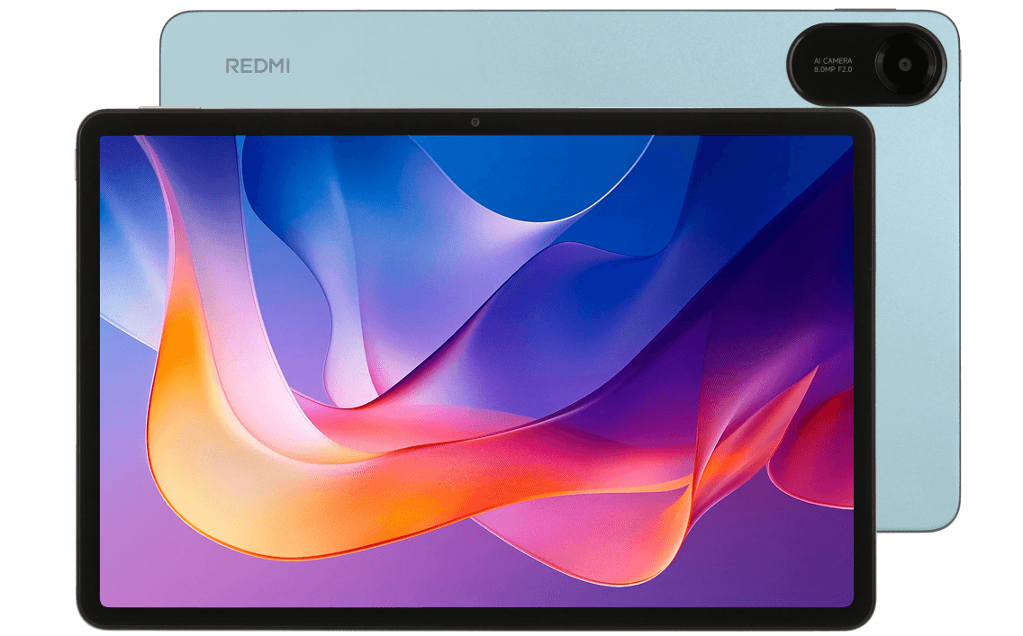 Планшет Xiaomi REDMI Pad 2 Wi-Fi 4/256 ГБ зеленый, MediaTek Helio G100 Ultra, 8x2.2 ГГц, 2560x1600, IPS, 90 Гц, Wi-Fi 4, 9000 мА*ч, 15 Вт, Android 15.x