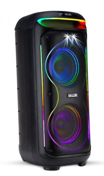 Портативная колонка ElTRONIC 30-30 DANCE BOX 1200, Bluetooth, FM, USB, AUX, MicroSD, 120 Ватт. Jack 6.3 мм, 1 МИКРОФОН В ПОДАРОК!!!