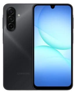 Смартфон Samsung Galaxy A17 6/128 ГБ черный, MediaTek Helio G99 - 8x(2.2 ГГц), 2 SIM, Super AMOLED, 6.7", 2340x1080, 90 Гц, камера 50+5+2 Мп, NFC, 4G, GPS, 5000 мА*ч