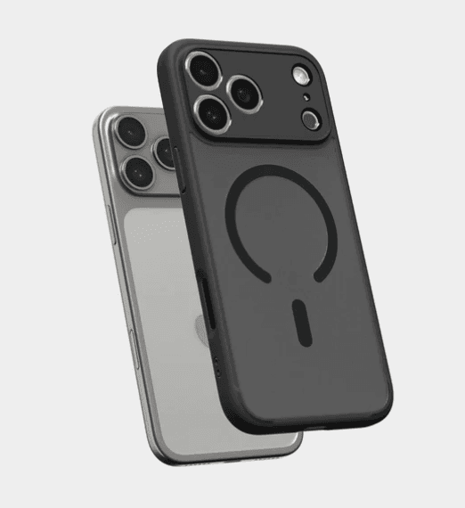 Чехол для IPhone 17 Pro, полупрозрачный черный