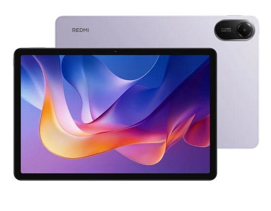 Планшет Xiaomi Redmi Pad 2 Wi-Fi 4/128 ГБ фиолетовый, 2560x1600, IPS, MediaTek Helio G100 Ultra 8x2.2 ГГц, 11", 4 ГБ, 9000 мА*ч, Android 15.x